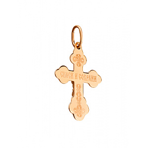 Золотой крестик  (01-19182546) фотография