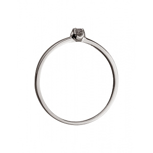 Золотое кольцо с бриллиантом (01-200539546) фотография