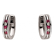 Золоті сережки з діамантами (01-200590046)