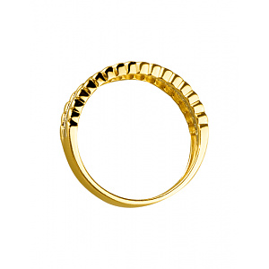 Золотое кольцо с бриллиантами (01-200462047) фотография