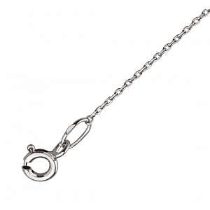 Золоте кольє з цирконієм куб. (3н083/01б) фотографія