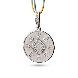 Золотой кулон «Багатство» (2б_п-237) фотография