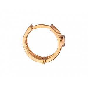 Золотой кулон с цирконием куб. (01-200130048) фотография