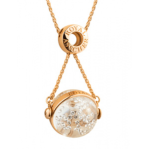 Золоте кольє з діамантами (01-200547148) фотографія