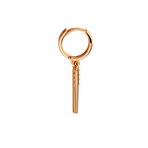 Золоті сережки з фіанітом (цирконієм куб.) (01-200845148) фотографія