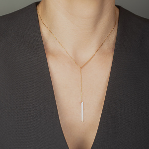 Золоте кольє  (1н158/00б) фотографія