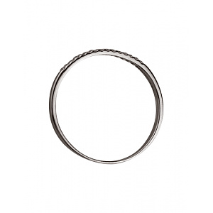 Золота каблучка з цирконієм куб. (01-200346949) фотографія