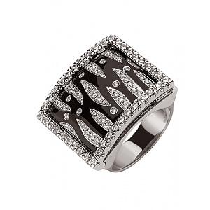 Золотое  кольцо с бриллиантами (01-200462049) фотография