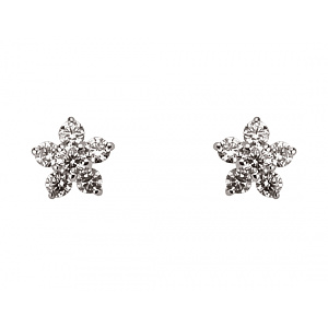 Золоті сережки з фіанітом (цирконієм куб.) (01-200858149) фотографія