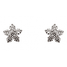 Золотые серьги с фианитом (цирконием куб.) (01-200858149)