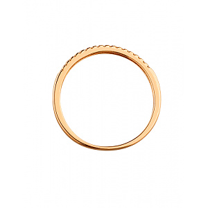 Золотое кольцо с бриллиантами (01-200547250) фотография