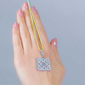 Золотий кулон «Добробут» (2б_п-238) фотографія