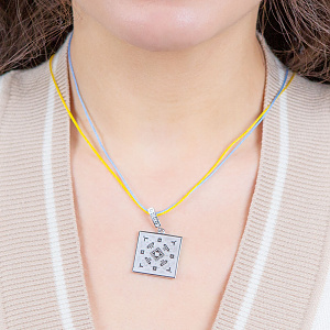 Золотий кулон «Добробут» (2б_п-238) фотографія