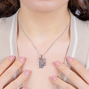 Золотой кулон с бриллиантом (2б_п-253) фотография