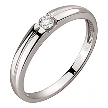 Золота каблучка з діамантом (01-200845151)