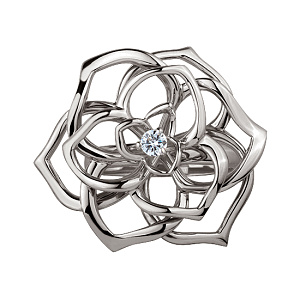 Золотое кольцо с бриллиантом (2б_к-130) фотография