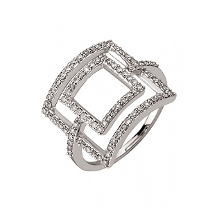 Золотое кольцо с бриллиантами (01-200452952) фотография