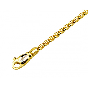 Золотое  колье с бриллиантами (01-200805852) фотография