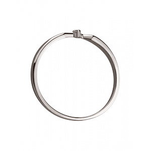 Золота каблучка з діамантом (01-200819352) фотографія