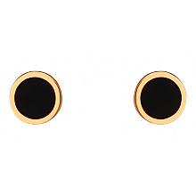 Золоті сережки з емаль (01-200867852)