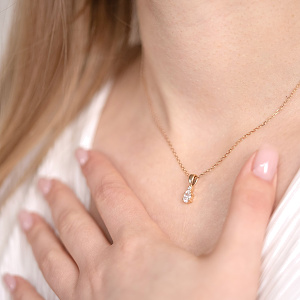 Золотой кулон  (1п-159) фотография