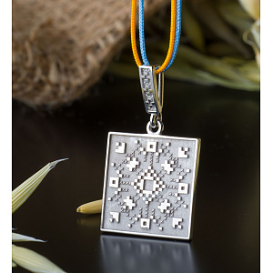 Золотий кулон «Довголіття» (2б_п-239) фотографія