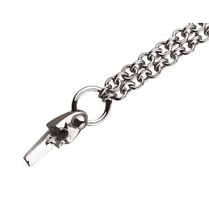 Золоте кольє з діамантами (01-18705253) фотографія