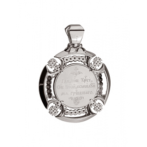 Золотой кулон с бриллиантами (01-200512253) фотография