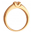 Золота каблучка з діамантом 01-200535153 фотографія 2