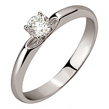 Золота каблучка з діамантом (01-200769653)