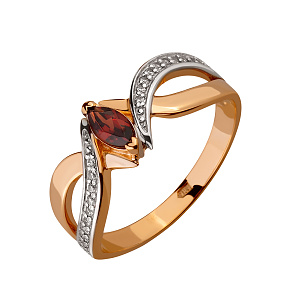 Золота каблучка  (8б_к-155) фотографія