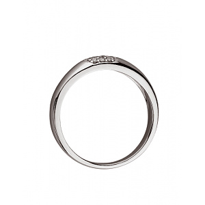 Золотое кольцо с бриллиантами (01-200295154) фотография