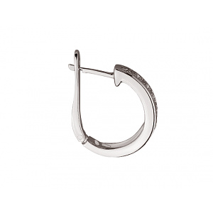 Золоті сережки з діамантами (01-200526554) фотографія