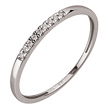 Золотое кольцо с бриллиантами (01-200599954)