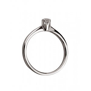 Золотое кольцо с бриллиантом (01-200816054) фотография