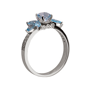 Золота каблучка  (2б_к-184) фотографія