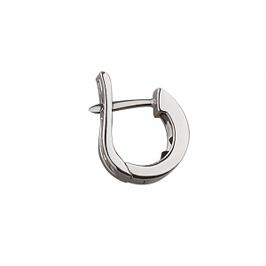 Золоті сережки з корундами (01-19232655) фотографія