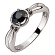 Золота каблучка з корундом 01-200388255 картинка №1 Золота каблучка з корундом 01-200388255 фотографія 1