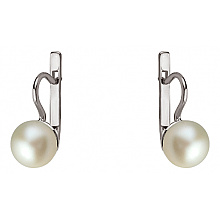 Золоті сережки з перлиною (01-200633455)