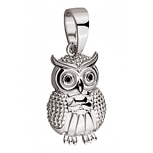 Золотий кулон з фіанітом (цирконієм куб.) (01-200781155)