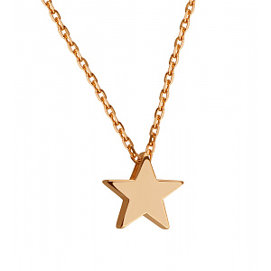 Золоте кольє  (1н136/00б) фотографія