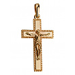 Золотой крестик  1б_п-208 фотография 1