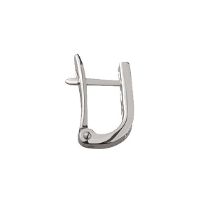 Золоті сережки з фіанітами (кубічним цирконієм) (2б_с-051) фотографія