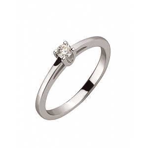 Золотое кольцо с бриллиантом (01-200152656) картинка Золотое кольцо с бриллиантом (01-200152656) фотография