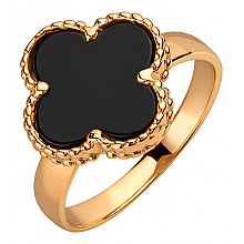 Золота каблучка з цирконієм куб. (01-200616956)