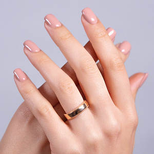 Золотое обручальное кольцо   (1к-271) картинка Золотое обручальное кольцо   (1к-271) фотография