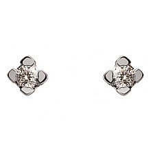 Золоті сережки з діамантами (01-200566857)