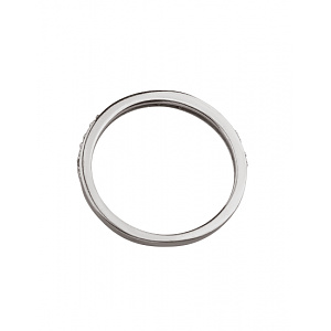 Золота каблучка з діамантами (01-200807557) фотографія