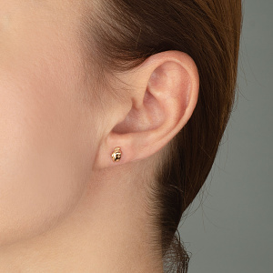 Золотые серьги  (1б_с-247) фотография