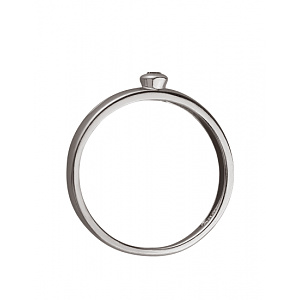 Золотое кольцо с бриллиантом (01-200237258) фотография